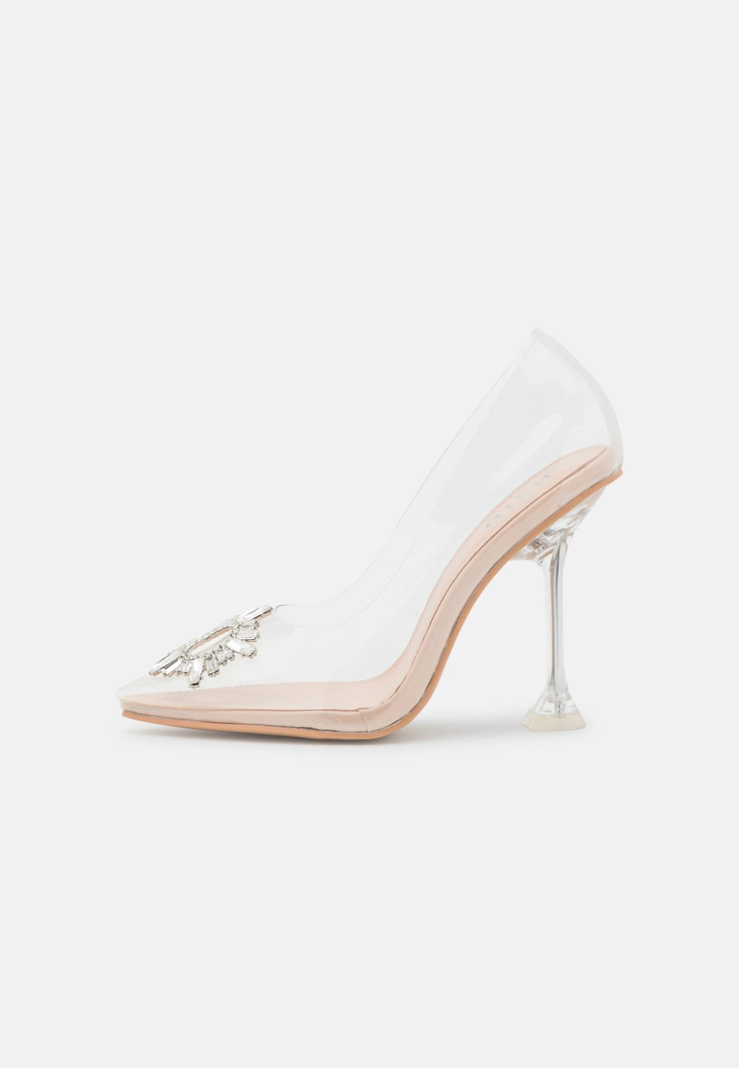 Raid Classic Heels - Clear/Nude 2 Raid Classic Heels - Clear/Nude - Image 2