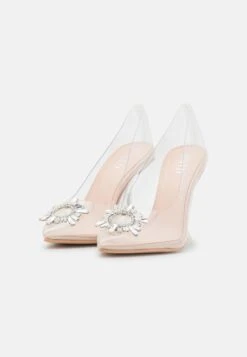 Raid Classic Heels - Clear/Nude 8 Raid Classic Heels - Clear/Nude -Raid Shoes Shop 032da0c584764bc296404a9e1d252001