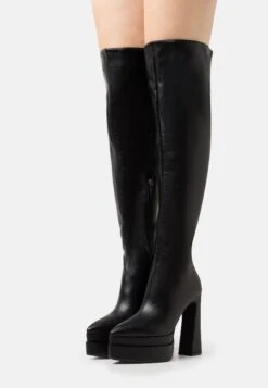 Raid Synova - Platform Boots - Black