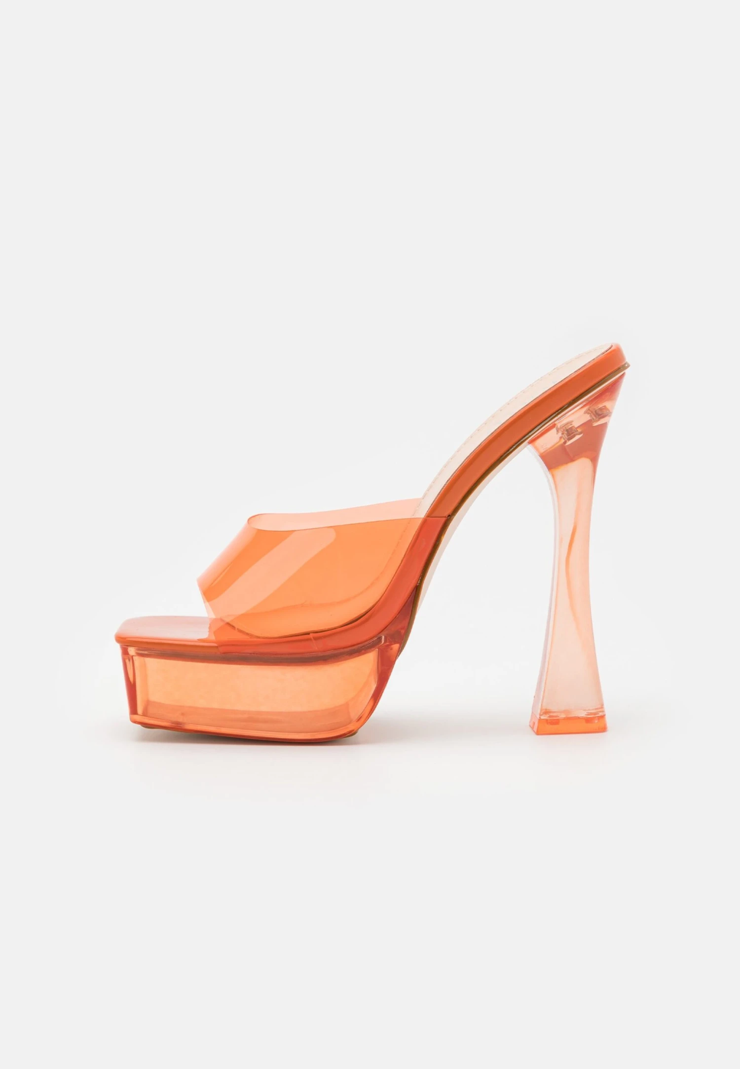 Raid Daryl - Heeled Mules - Orange 2 Raid Daryl - Heeled Mules - Orange - Image 2