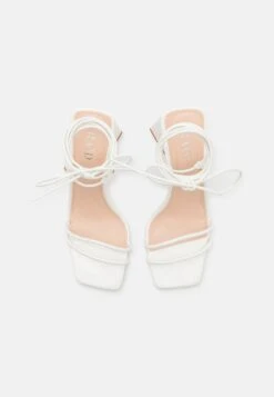 Raid Dusty - High Heeled Sandals - White -Raid Shoes Shop 055613cbc0134e938e10fde1546b0278