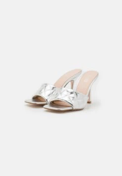 Raid Alene - Heeled Mules - Silver 8 Raid Alene - Heeled Mules - Silver -Raid Shoes Shop 06b339bd38094534a268744e95b1bb2b
