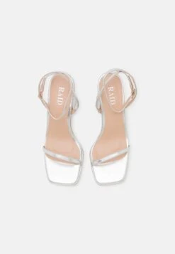 Raid Julina - High Heeled Sandals - Silver -Raid Shoes Shop 076ba82818314b0eb66e515057d5a497