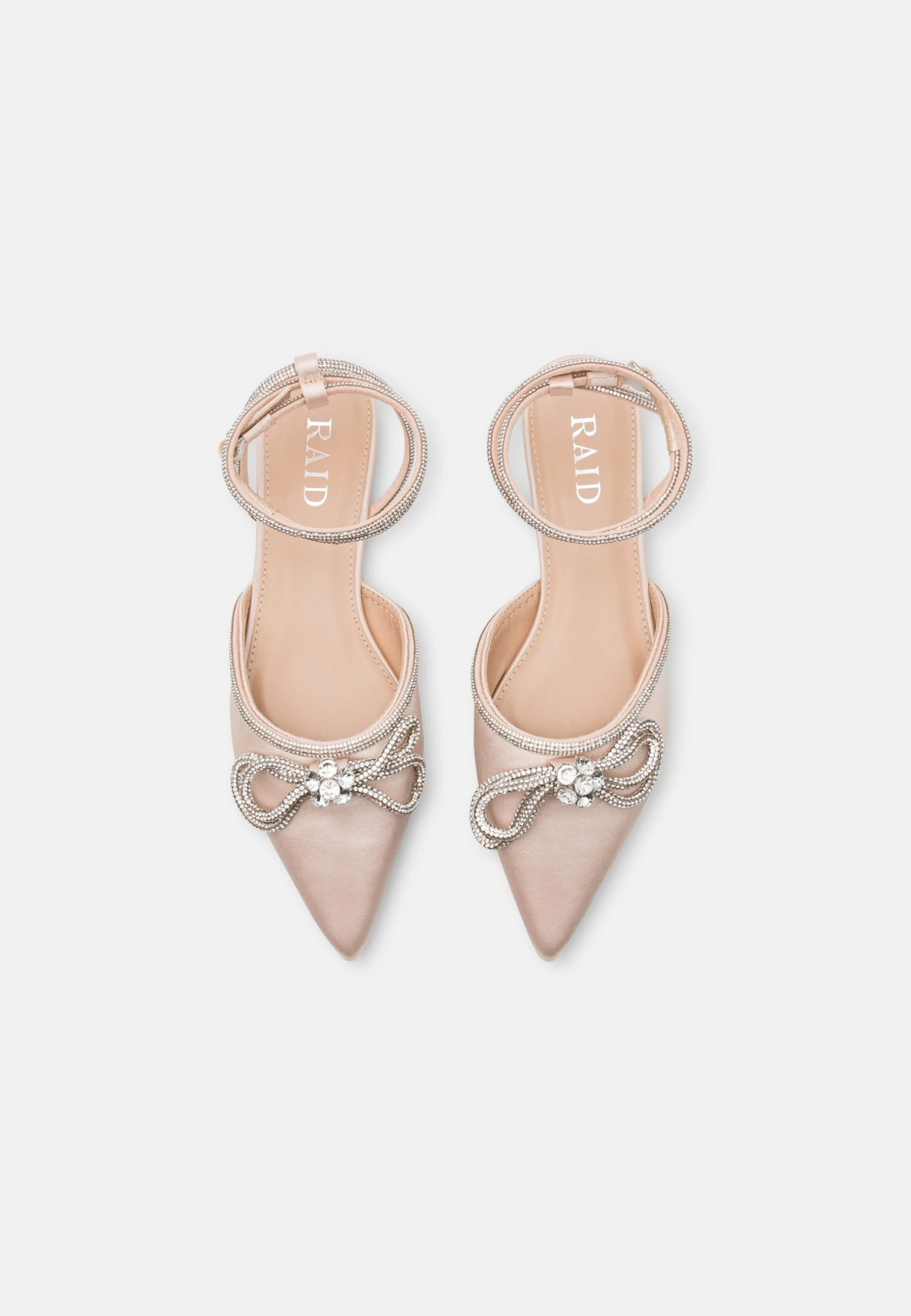 Raid Armell - Ankle Strap Ballet Pumps - Nude 6 Raid Armell - Ankle Strap Ballet Pumps - Nude - Image 6