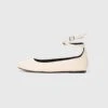 Raid TAMIA - Ankle Strap Ballet Pumps - Off-white