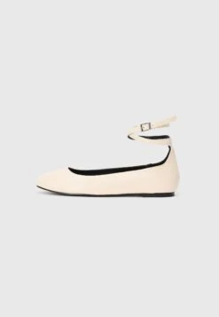 Raid TAMIA - Ankle Strap Ballet Pumps - Off-white