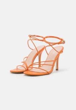 Raid Mira - High Heeled Sandals - Orange -Raid Shoes Shop 103b122085b2456496e7457ab8d04d9f