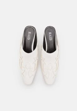 Raid Brina - Mules - White -Raid Shoes Shop 12b281b31dc243c5ac8c67c0498778e5