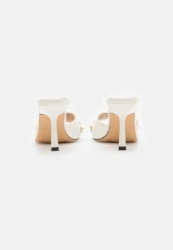 Raid Camisha - Heeled Mules - White -Raid Shoes Shop 13561eb206704644a8114d0b3d90baf0