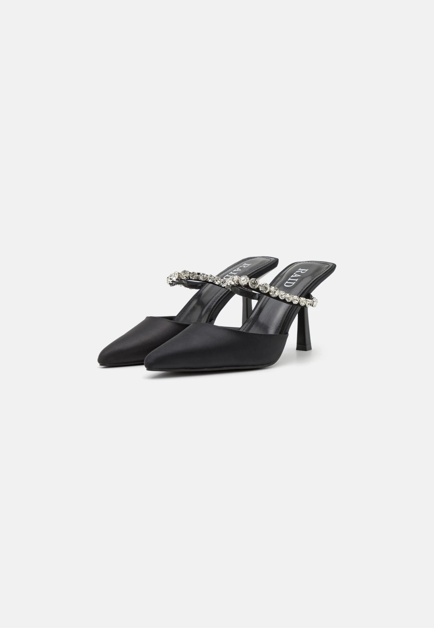 Raid Volvic - Heeled Mules - Black 3 Raid Volvic - Heeled Mules - Black - Image 3