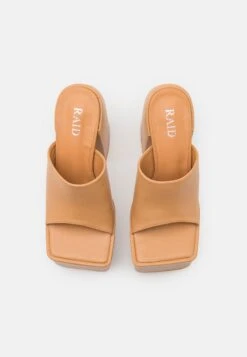 Raid Bina - Heeled Mules - Nude -Raid Shoes Shop 18fea339565244f48bebfb2a466e57e0