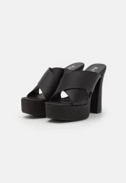 Raid Malishka - Heeled Mules - Black 8 Raid Malishka - Heeled Mules - Black -Raid Shoes Shop 19340c2b51ff42769a880cfde9ccef8c