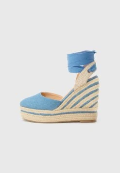 Raid RUNI - Wedge Sandals - Blue