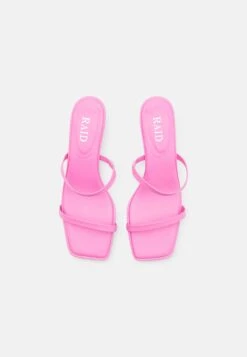 Raid Frieda - Heeled Mules - Pink -Raid Shoes Shop 1e091585e0e846cc9920a75d939f4244