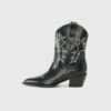 Raid SUZANNE - Cowboy/biker Ankle Boot - Black