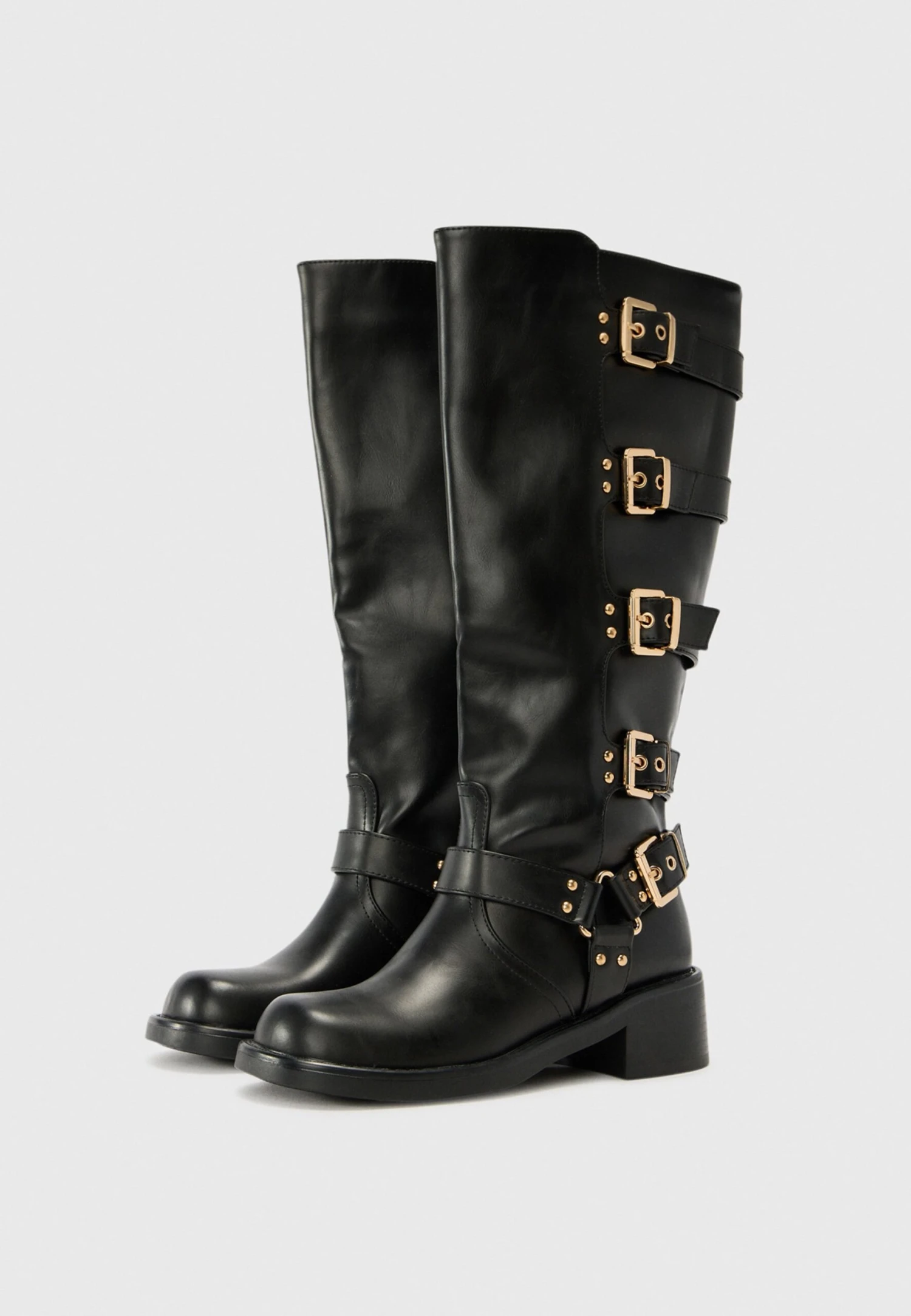 Raid GELINA - Cowboy/Biker Boots - Black 2 Raid GELINA - Cowboy/Biker Boots - Black - Image 2
