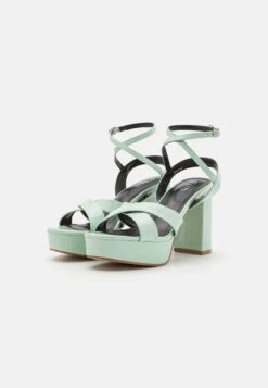 Raid Zenith - High Heeled Sandals - Green -Raid Shoes Shop 27f5cd12e0c642d7928a25f72492cecc