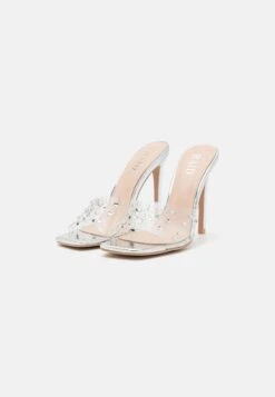 Raid Adria - Heeled Mules - Silver 8 Raid Adria - Heeled Mules - Silver -Raid Shoes Shop 2a547697fc6a42989cc83eabf9812b08