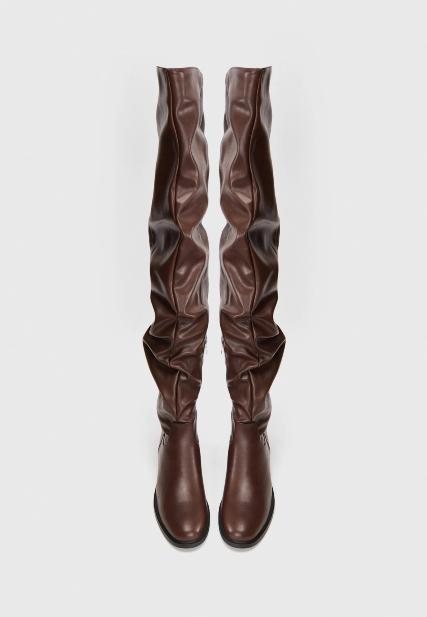 Raid JUSTICE - Over-the-knee Boots - Brown 4 Raid JUSTICE - Over-the-knee Boots - Brown - Image 4