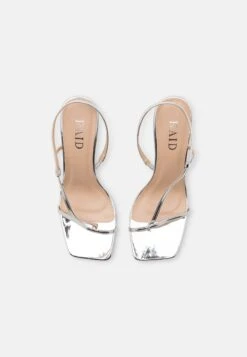 Raid Wendy - High Heeled Sandals - Silver -Raid Shoes Shop 2c5d6b1ecda445f085b4e8765e963a2c