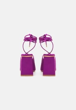 Raid Rishita - Lace-Up Heels - Purple -Raid Shoes Shop 2f000015bcc14dd387790023ff799d50