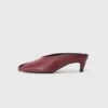 Raid ROSHELL - Heeled Mules - Burgundy
