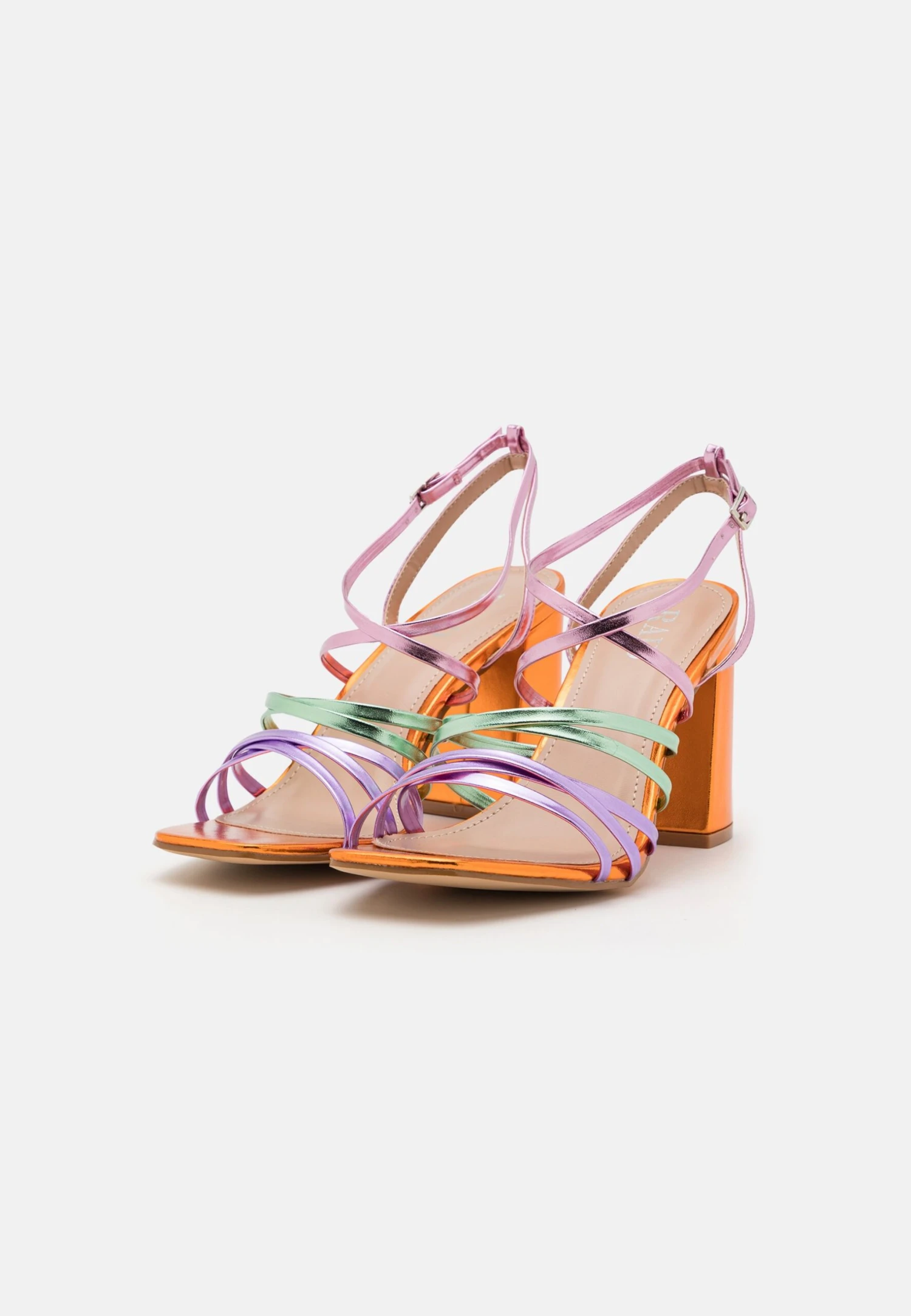 Raid Devika - High Heeled Sandals - Orange 3 Raid Devika - High Heeled Sandals - Orange - Image 3
