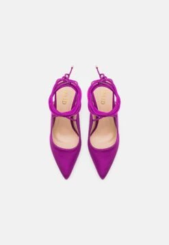Raid Rishita - Lace-Up Heels - Purple -Raid Shoes Shop 3a02e79ebafb49baae3de7fce2f5799a