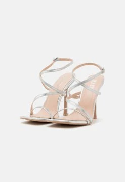 Raid Naveena - High Heeled Sandals - Silver -Raid Shoes Shop 3a2585dc0a9e41a89ce3b5c1a9a84fd8