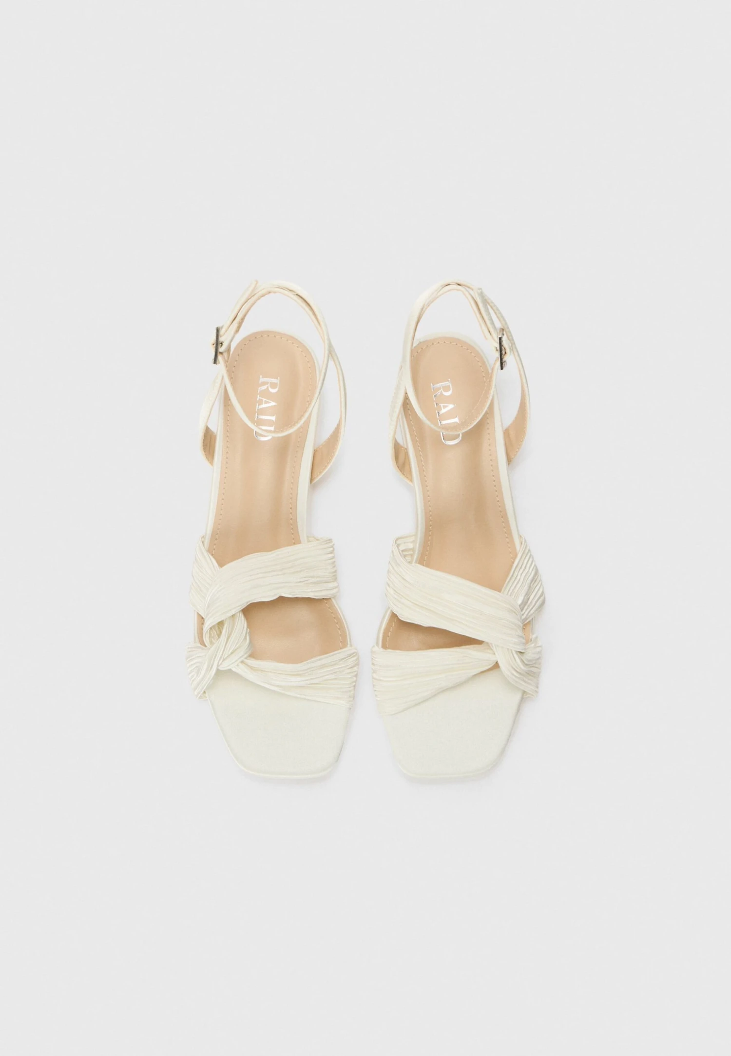 Raid DOLLY - Sandals - Ivory Satin 4 Raid DOLLY - Sandals - Ivory Satin - Image 4