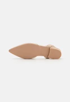 Raid Rike - Ankle Strap Ballet Pumps - Nude -Raid Shoes Shop 3ddc3a48f2cc4f25b37c4696f6d508a3
