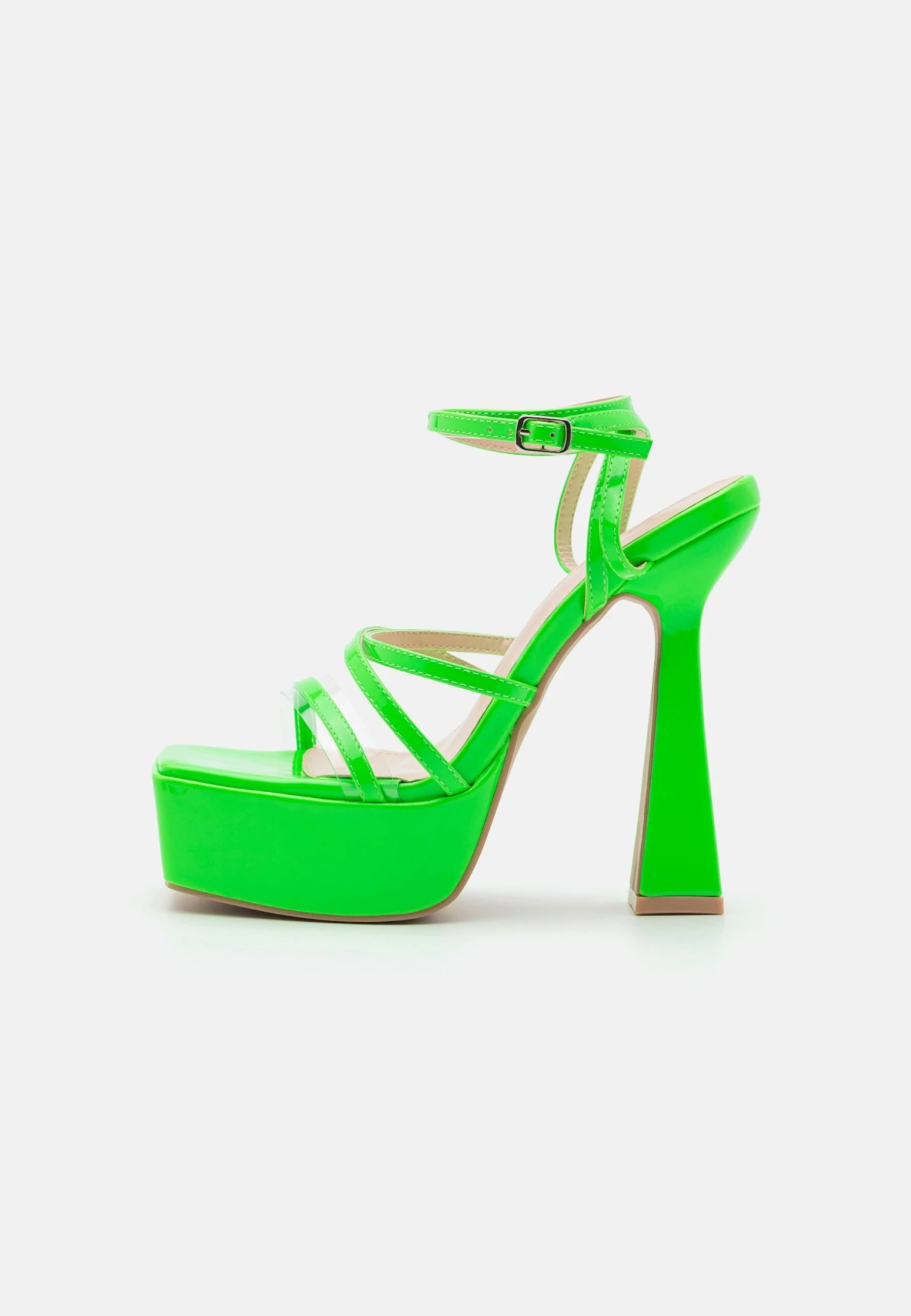 Raid Mishka - High Heeled Sandals - Green 2 Raid Mishka - High Heeled Sandals - Green - Image 2