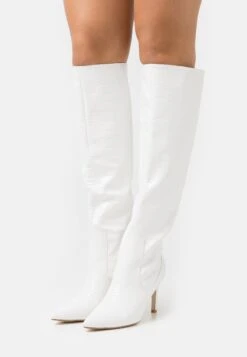 Raid Tribute - High Heeled Boots - White