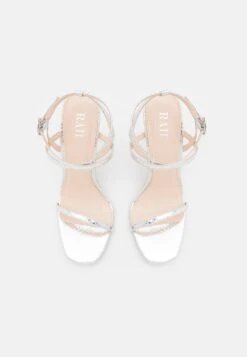Raid Roonie - High Heeled Sandals - Silver 11 Raid Roonie - High Heeled Sandals - Silver -Raid Shoes Shop 41aafb896a554876b88a0a68637b7b01