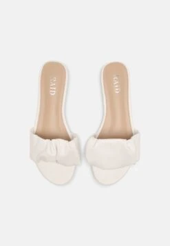 Raid Sunnie - Mules - White -Raid Shoes Shop 420cc8d36e464ab9a978f9814a209dbc