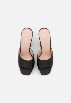 Raid Estee - Heeled Mules - Black -Raid Shoes Shop 43e269d4eca54b02b664fc1fe56a5f77