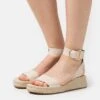 Raid Alice - Platform Sandals - Nude