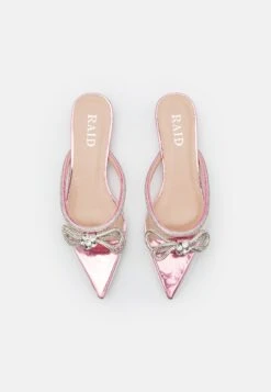 Raid Ariette - Mules - Pink -Raid Shoes Shop 46c85825836e4ee5b579b18d5ef5e481