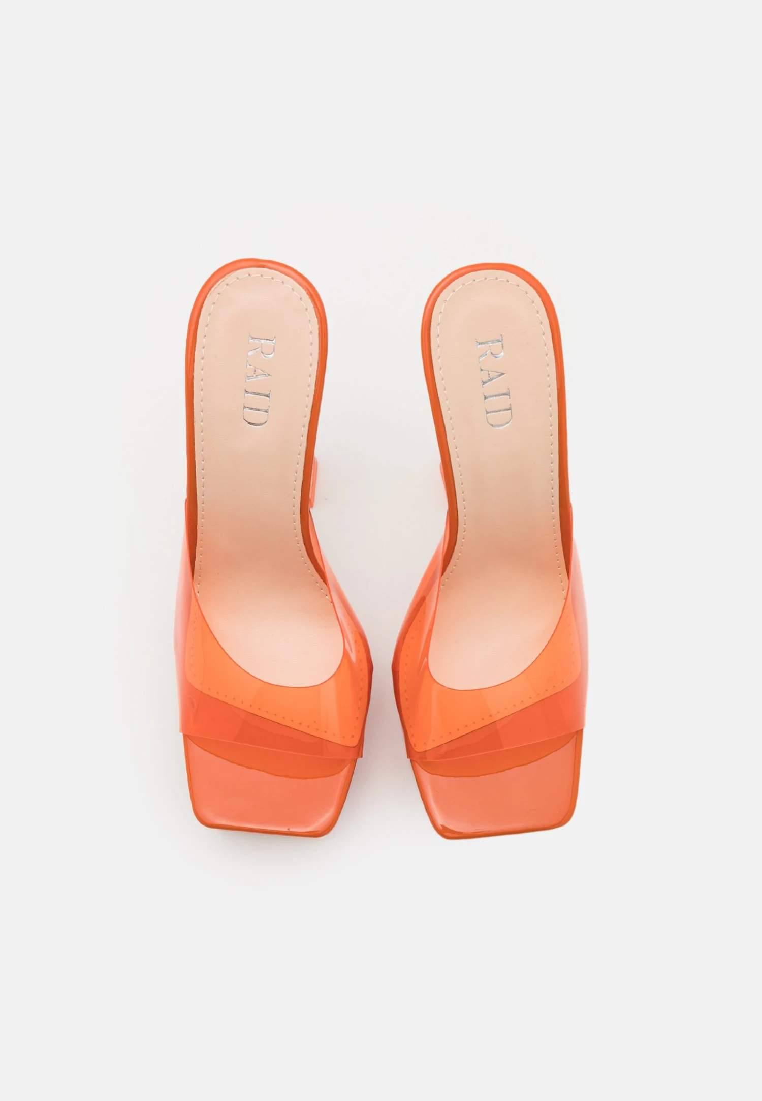 Raid Daryl - Heeled Mules - Orange 6 Raid Daryl - Heeled Mules - Orange - Image 6