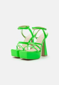 Raid Mishka - High Heeled Sandals - Green 8 Raid Mishka - High Heeled Sandals - Green -Raid Shoes Shop 4dacea5c0bc8469e89c32ee917bba4e4