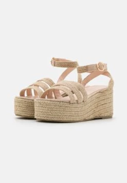 Wide Fit Malaika - Platform Sandals - Nude -Raid Shoes Shop 4f9f435057414b67b85c8c57cf1d7344