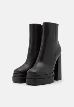 Raid Jadine - High Heeled Ankle Boots - Black -Raid Shoes Shop 50864dd89e8f4897a75a457012b24165