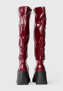 Raid DERRY - High Heeled Boots - Burgundy -Raid Shoes Shop 527b8a33330e433e883ff05c9a647c27