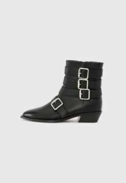Raid COLE - Cowboy/biker Ankle Boot - Black