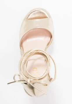 Wide Fit Marea - High Heeled Sandals - Gold -Raid Shoes Shop 57faa579ad104c0abed438dc107d3ae6