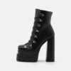 Raid KAMALA - Platform Ankle Boots - Black
