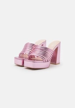 Raid Stella - Heeled Mules - Pink 8 Raid Stella - Heeled Mules - Pink -Raid Shoes Shop 5bd23e73b7754692881337b954026192