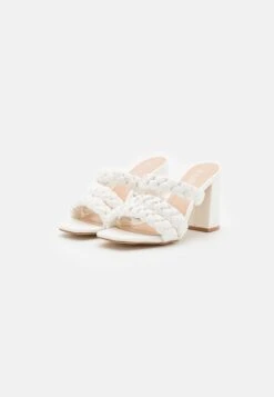 Raid Ayzah - Heeled Mules - White 8 Raid Ayzah - Heeled Mules - White -Raid Shoes Shop 5dd7ef54d2064ce385e5b8a365ddba32
