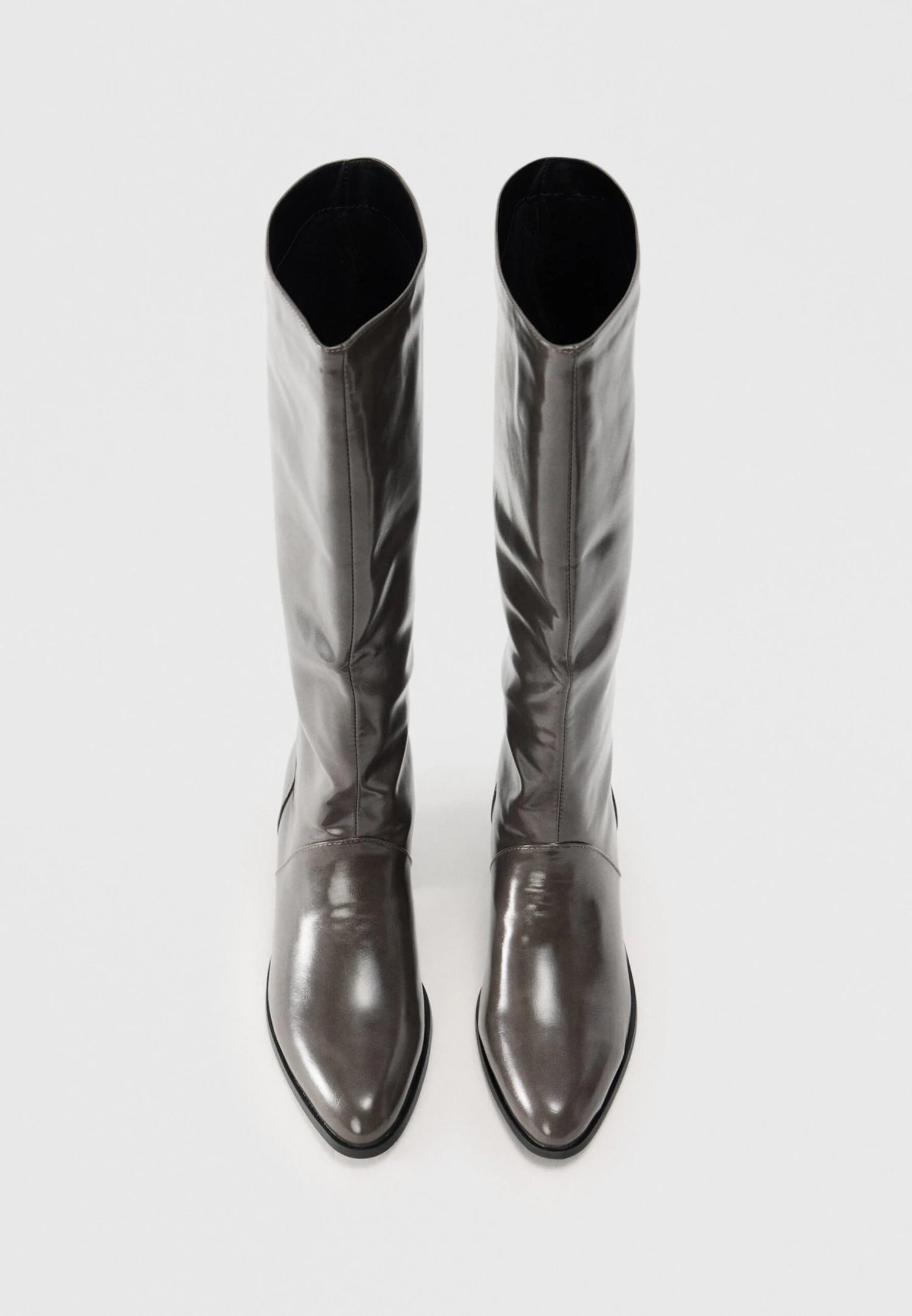 Raid REEONA - Boots - Grey High Shine 4 Raid REEONA - Boots - Grey High Shine - Image 4