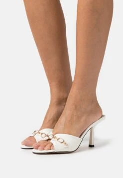 Raid Camisha - Heeled Mules - White